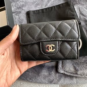 ✨ SOLD ✨ Chanel 4 Key Cles (Keyring holder/wallet)